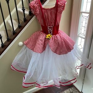 X-Large Child Plaid Ballet Costume
